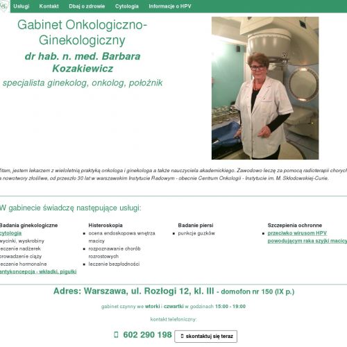 Histeroskopia w Mazowieckim